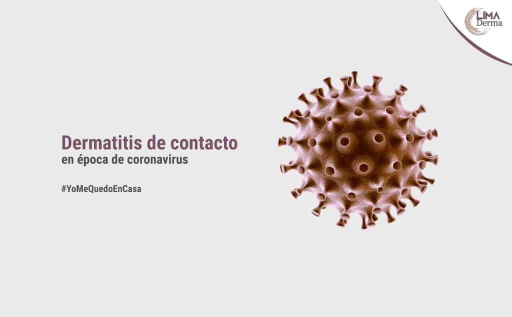 Dermatitis de contacto en época de Coronavirus